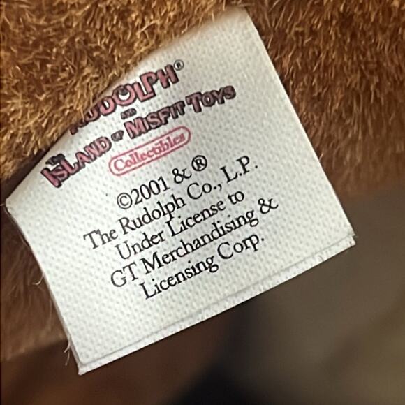 STUFFIN RUDOLPH THE RED NOSED REINDEER THE‎ ISLAND MISFIT TOY COLLECTION - Picture 6 of 7